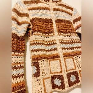 Beautiful crochet knit cardigan
